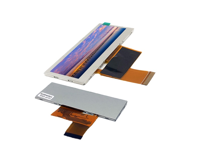 3.9 inch  480 × 128 500nits Brightness Bar type Display