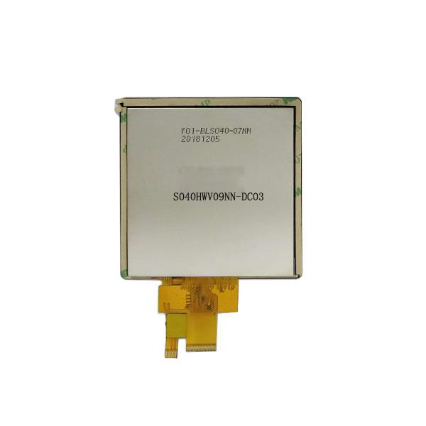 4.0 inch 480*480 Square type TFT LCD display with MIPI interface