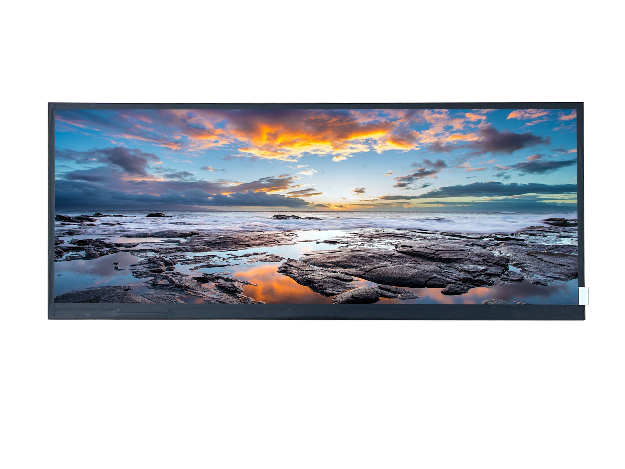 12.3 inch 1920 × 720 High Brightness Bar type TFT LCD with LVDS Interface wide Temp
