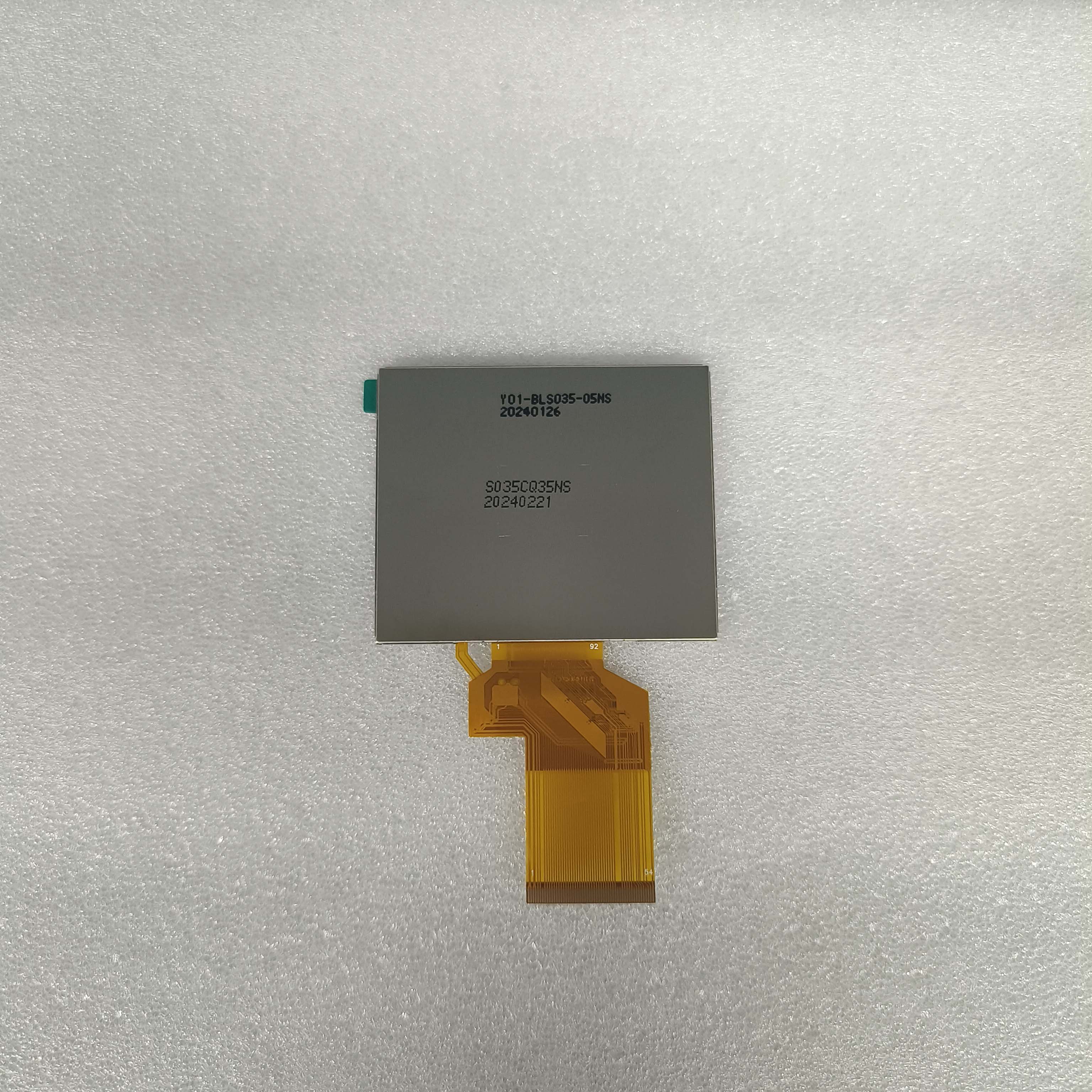 3.5 polegadas 320*240 TFT LCD suporta interface RGB com 350nits