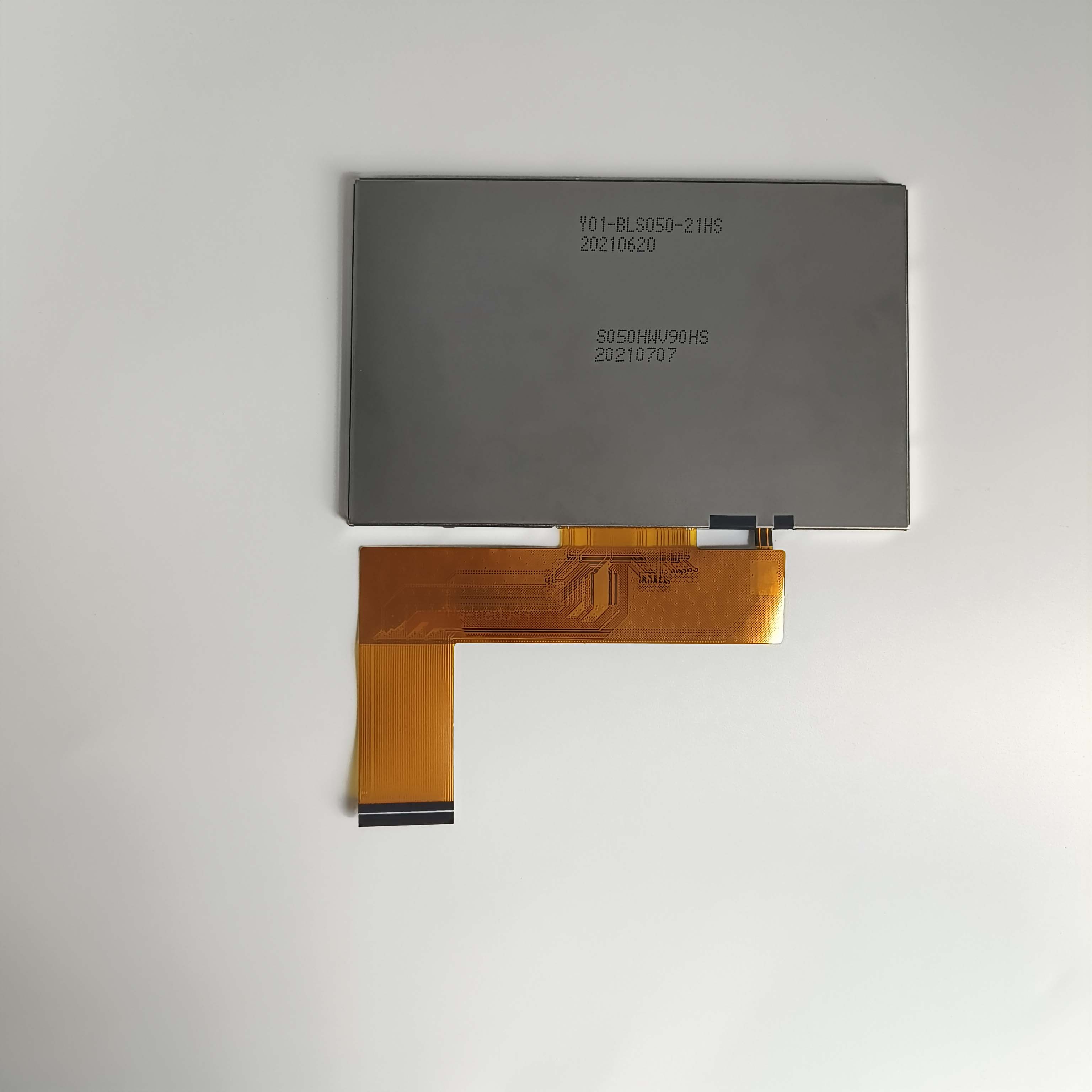5.0inch color TFT LCD display 800×480 Supports RGB interface