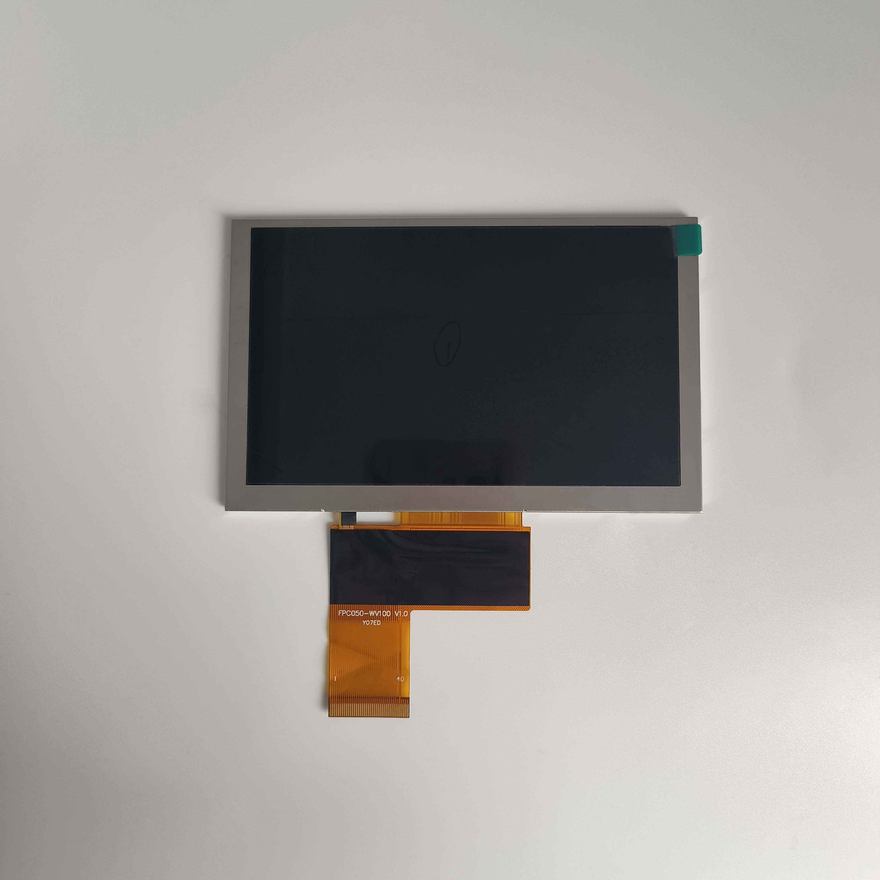 5.0inch wide temperature IPS 800×480 TFT LCD Display